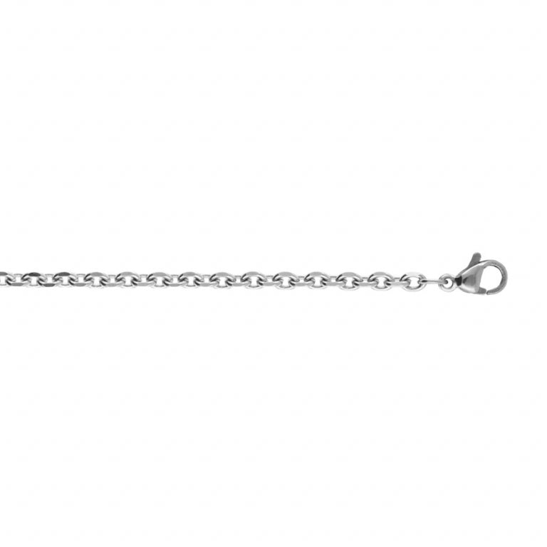 Collana Maille Forçat – Acciaio Argentato | Azuline