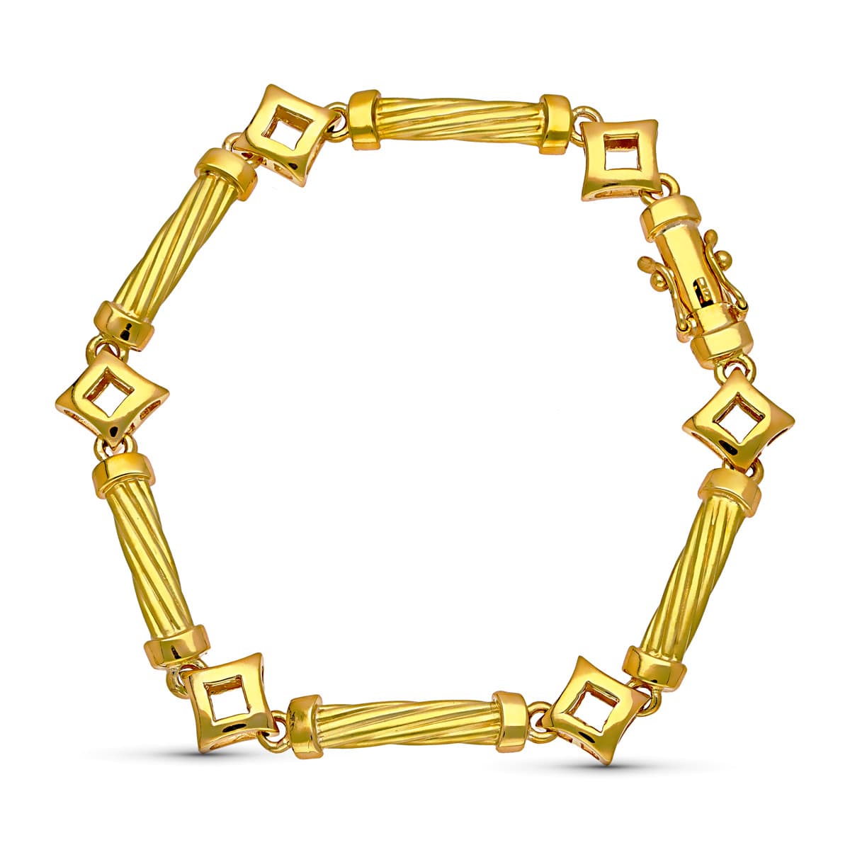 18K gul guld armbånd