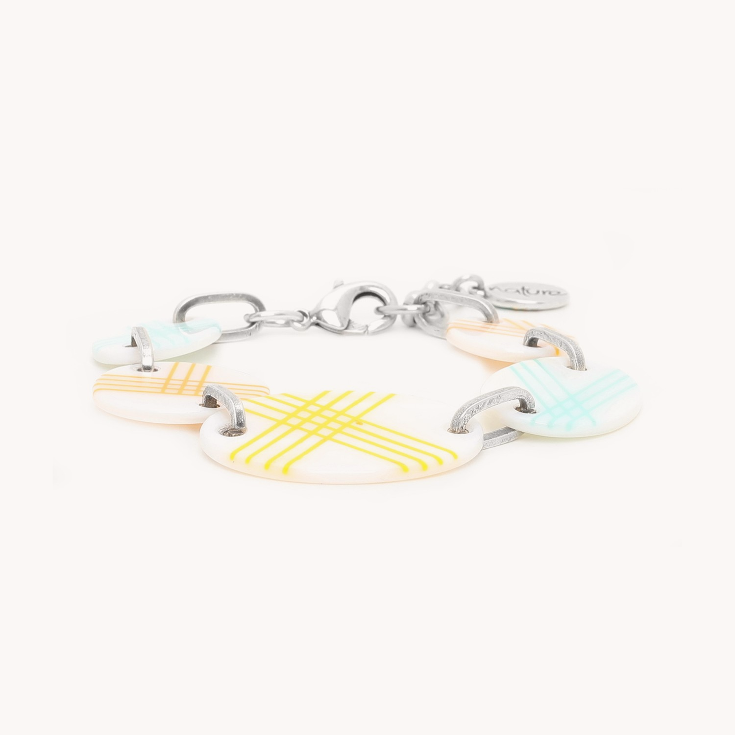 Bracelet Pampelonne Nacre Perlière 13--32871 Nature Bijoux