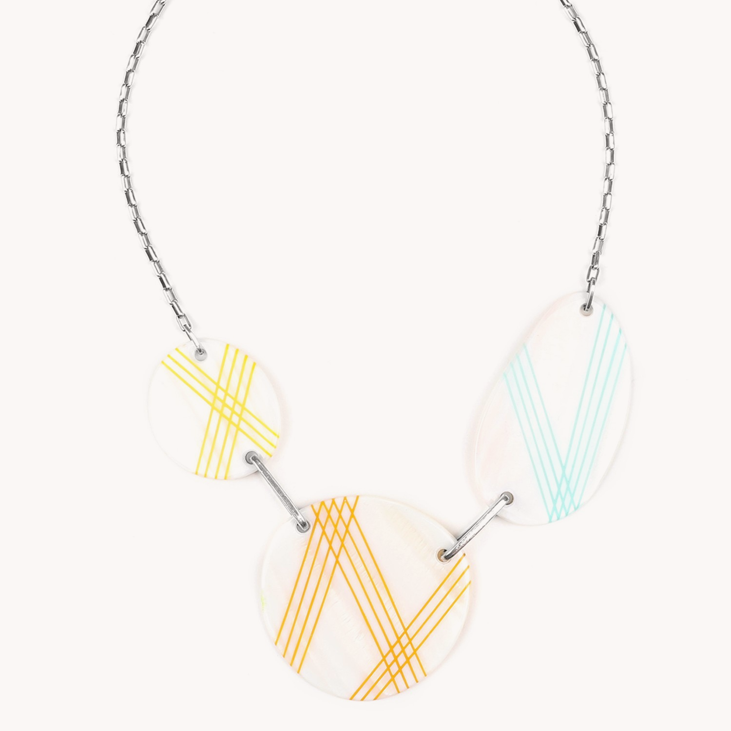 Collier Pampelonne nacre perlière 15--41142 Nature Bijoux