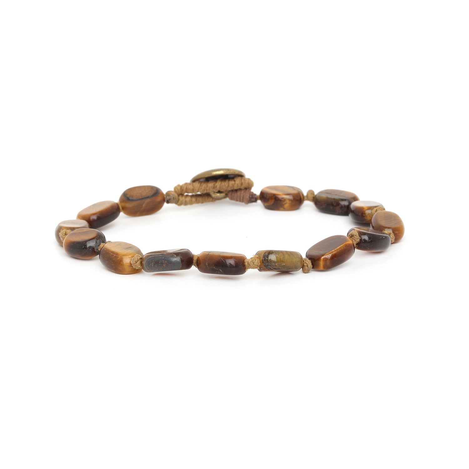 Bracelet Nature Bijoux Tiger Eye pierres naturelles 13--31701