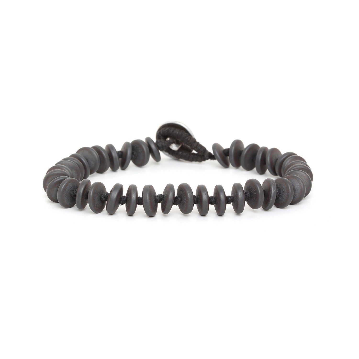 Bracelet Hematite grandes roues en hématite 13--32501 Nature Bijoux