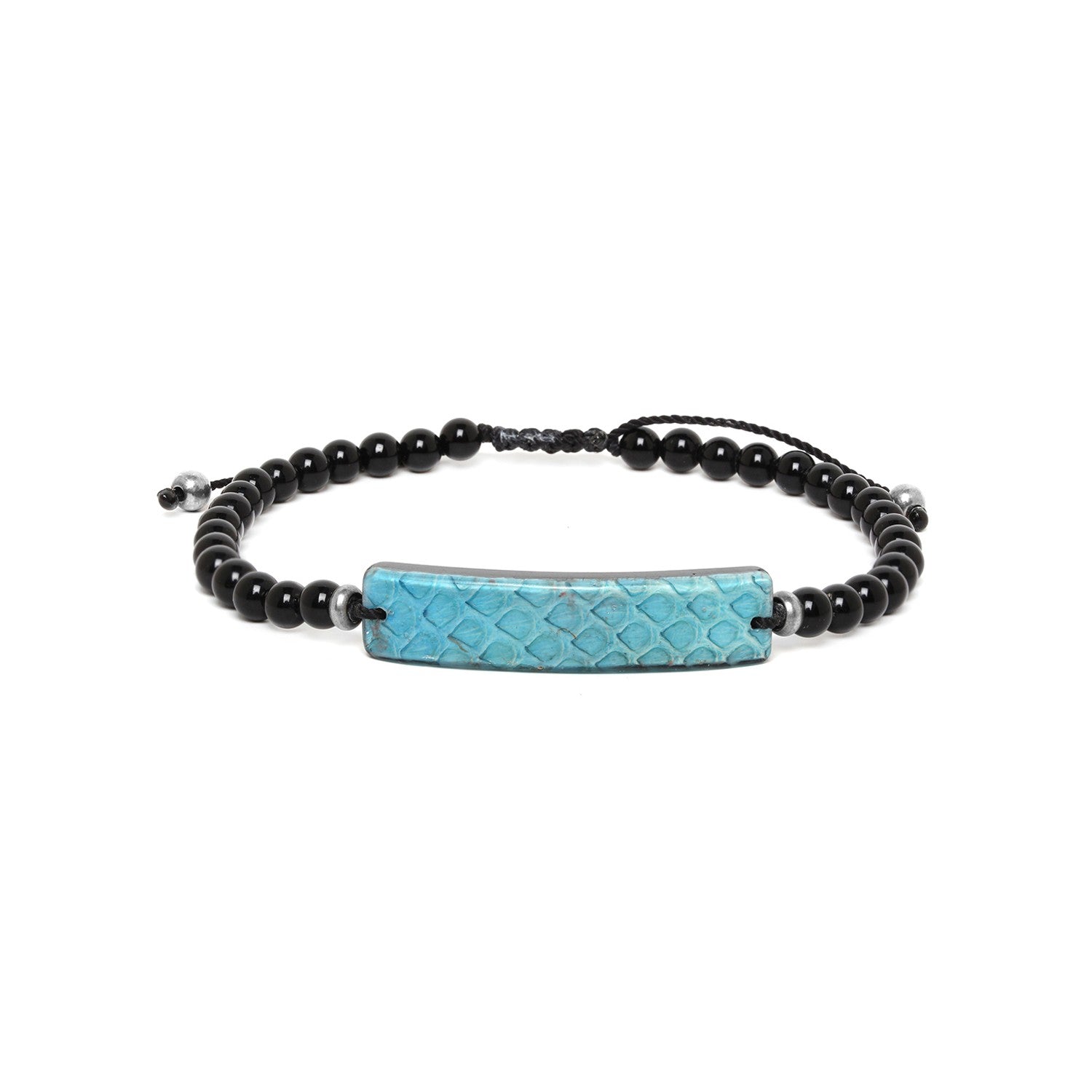 Bracelet Serpent homme turquoise 13--31656 Nature Bijoux