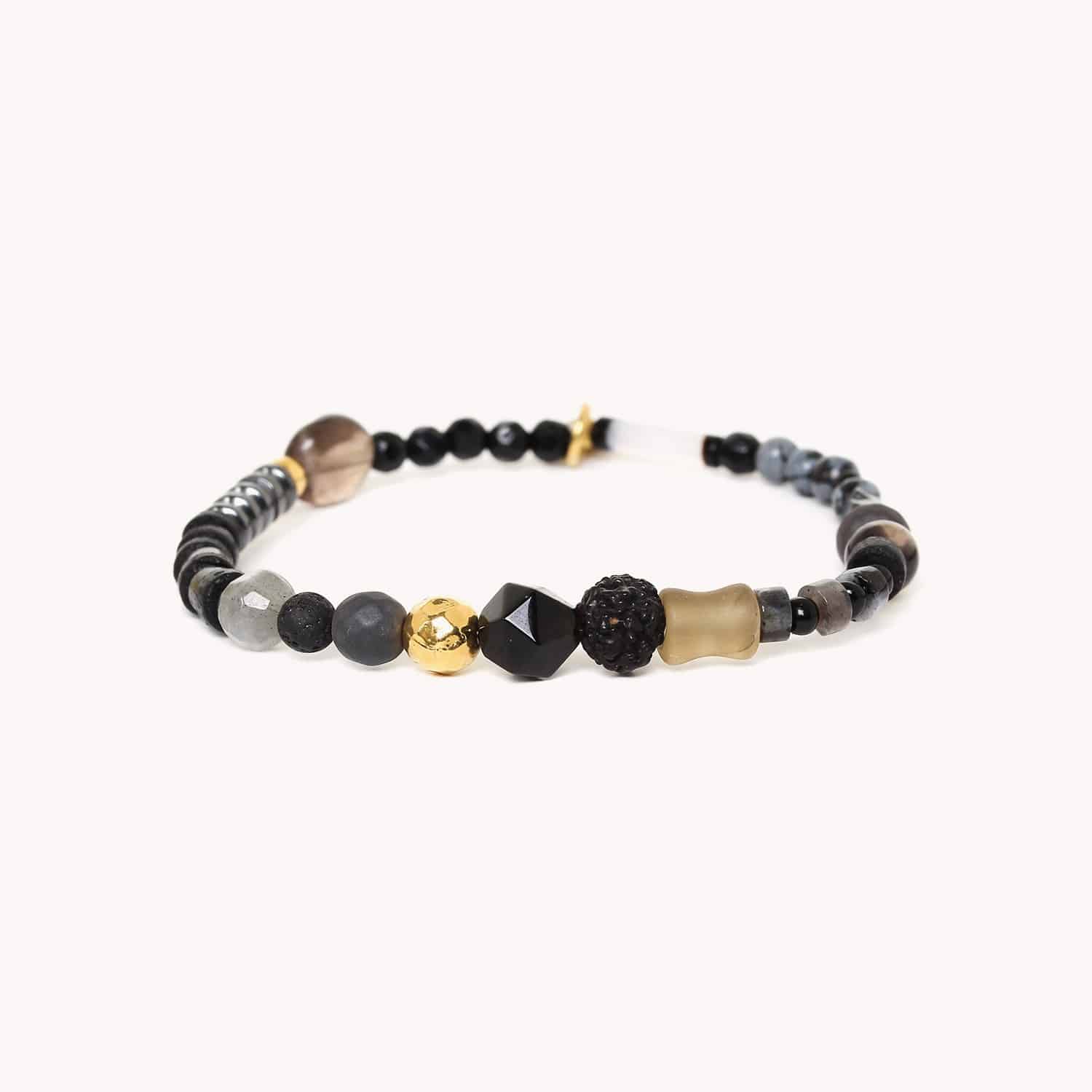 Bracelet Colorama extensible pierres naturelles 13--43012 Nature Bijoux