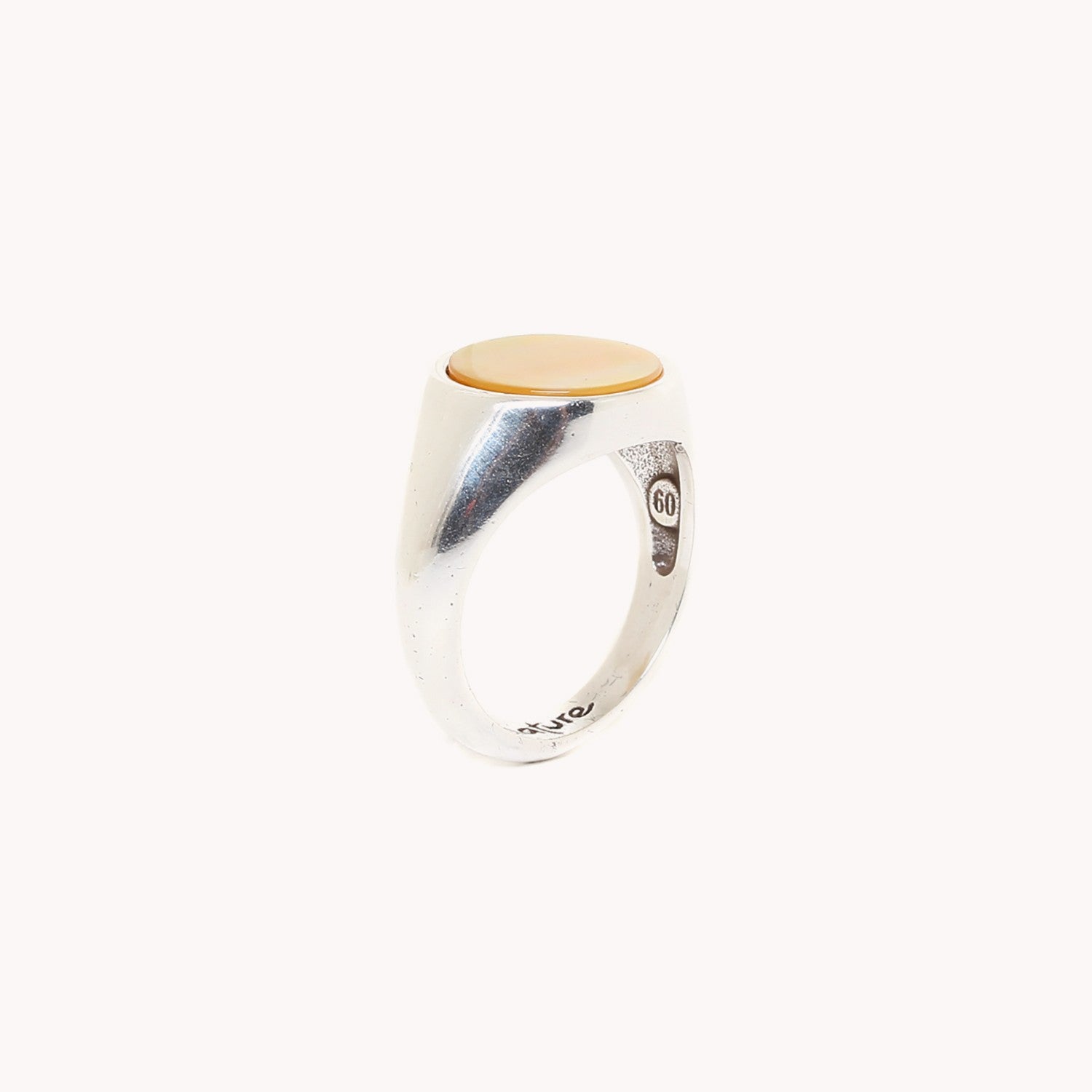 Détail nacre dorée bague 19--24865 Nature Bijoux