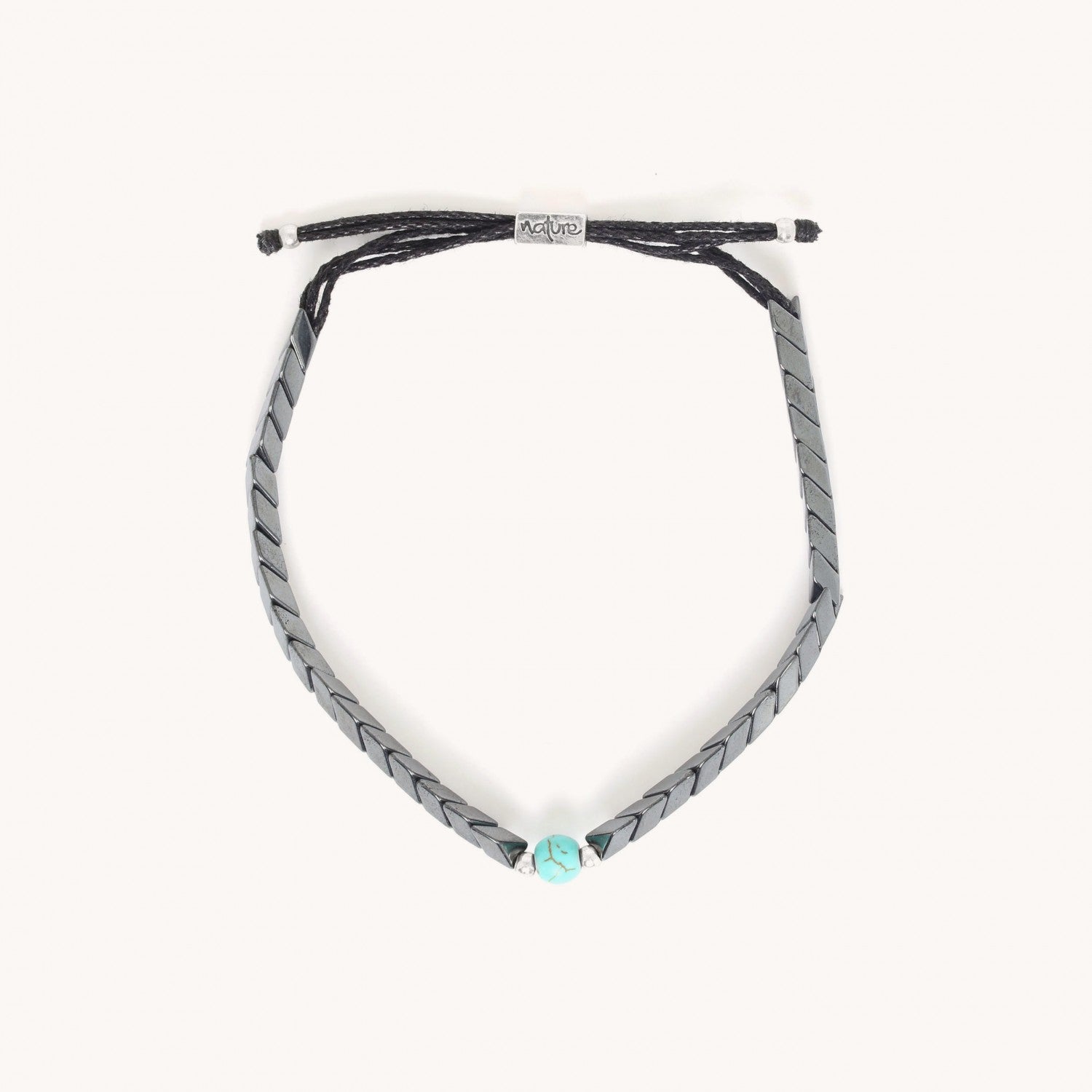Détail pierres hématite turquoise 13--33451 Nature Bijoux