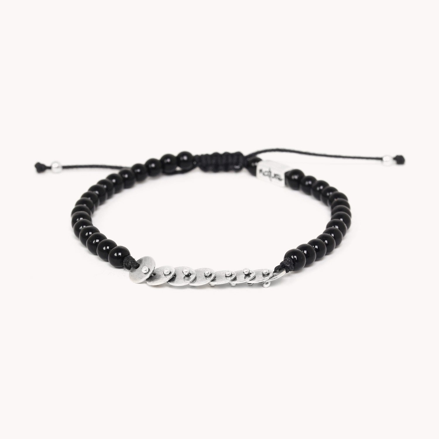 Bracelet Nature Bijoux Disco Onyx 13--34233 design masculin
