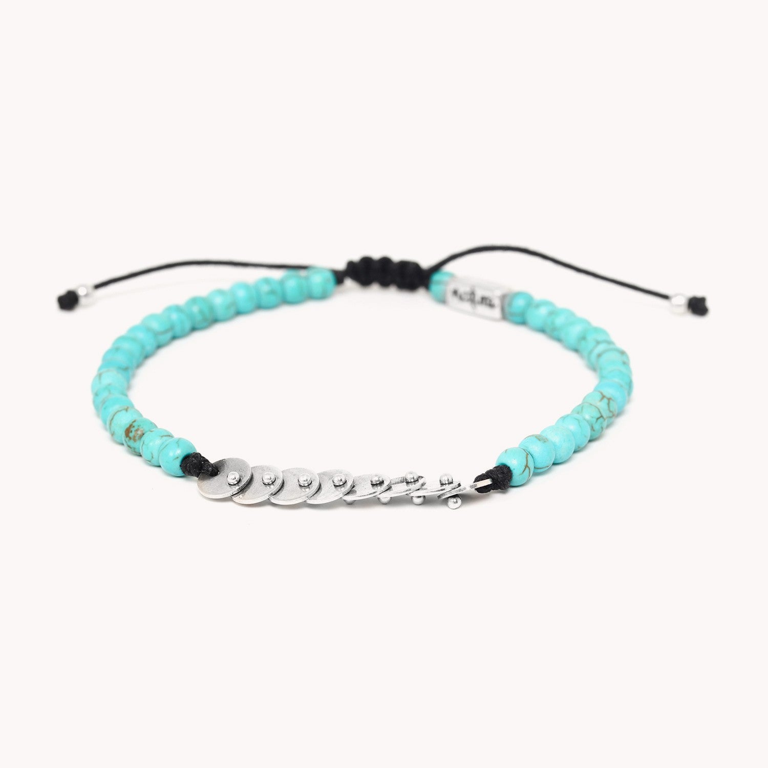Bracelet Nature Bijoux Disco Howlite Turquoise 13--34236