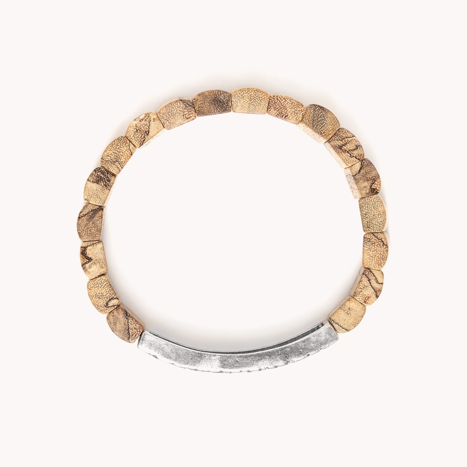 Bracelet porté Bois tamarinier 13--31692 Nature Bijoux