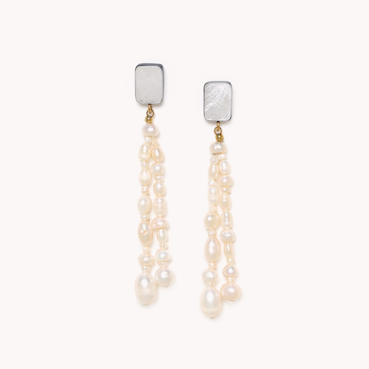 Boucles d'oreilles Moonlight perles de culture sku 12CP79384 Nature Bijoux
