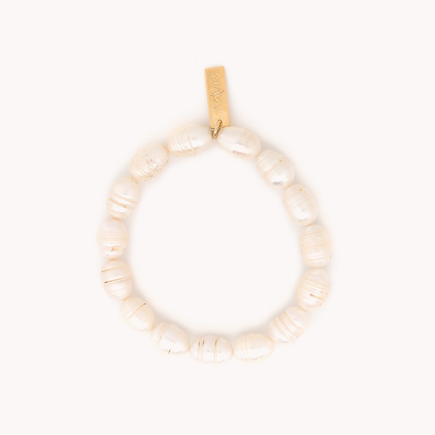Détail bracelet extensible perle 13CP43561 Nature Bijoux