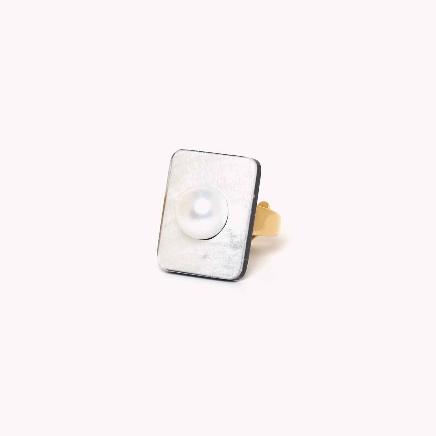 Bague Nature Bijoux Moonlight perles de culture 19CP25135 ajustable