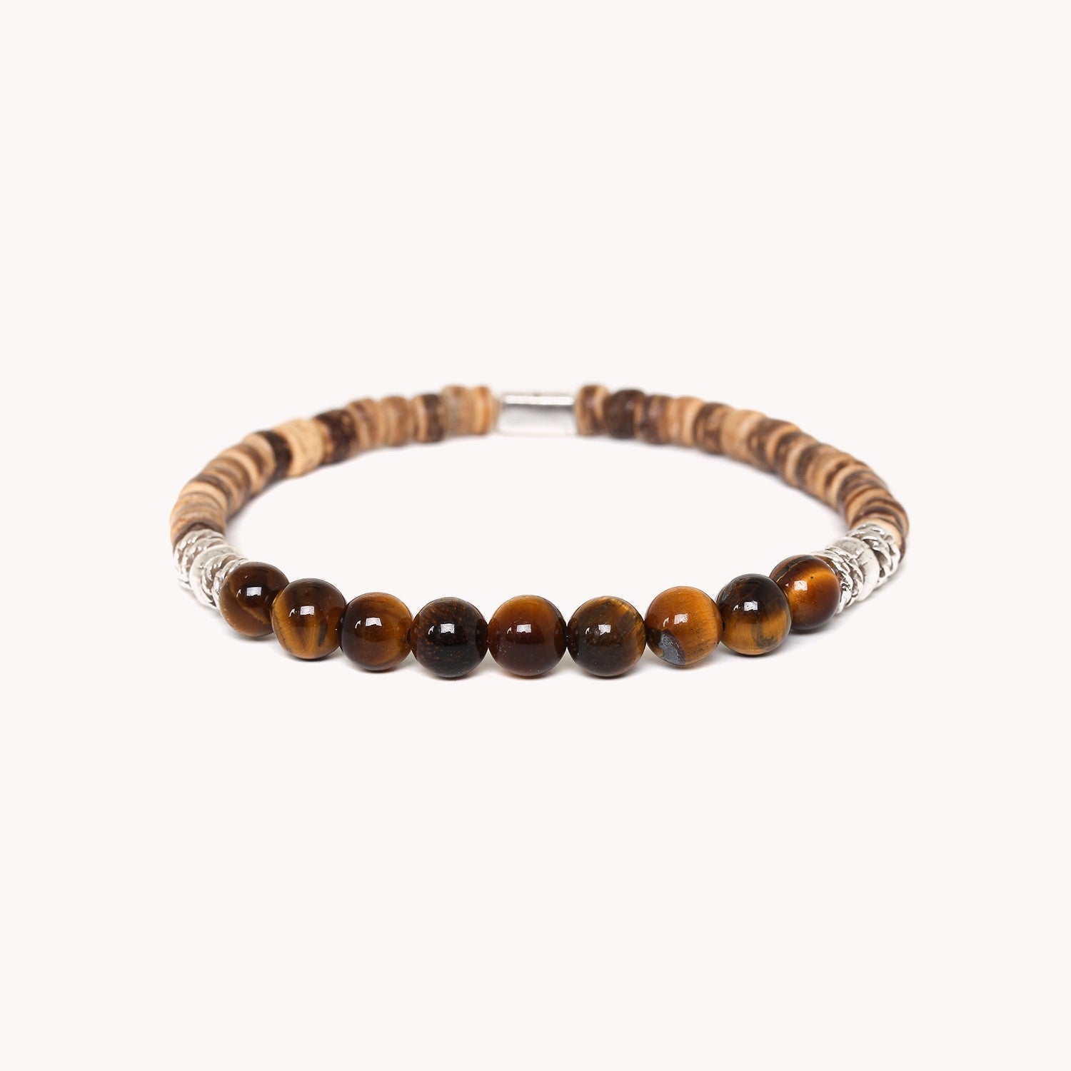 Bracelet Nature Bijoux Rococo oeil de tigre 13--42931