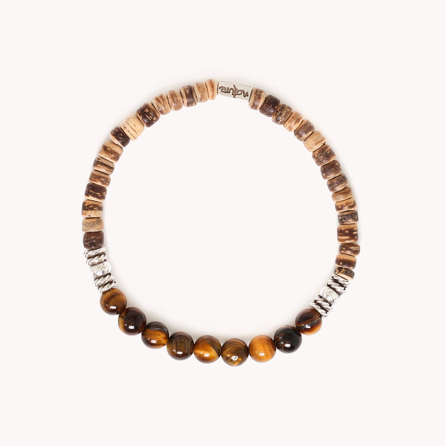 Détail pierres oeil de tigre 13--42931 Nature Bijoux