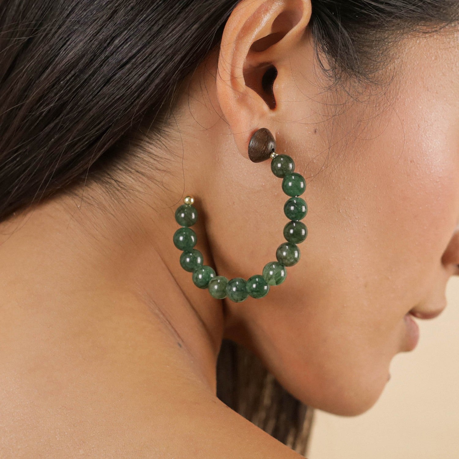 Détail aventurine verte 12--90063 Nature Bijoux