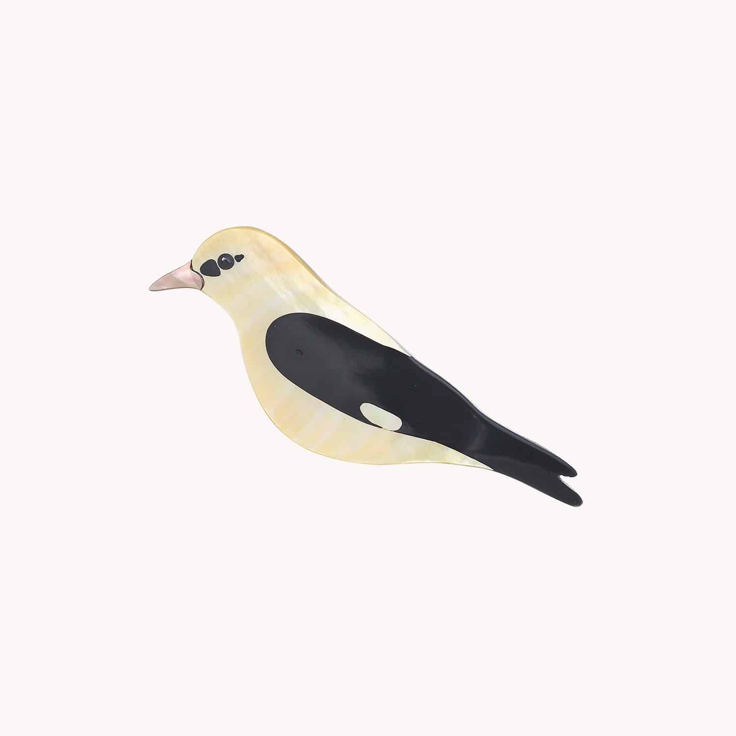 Broche collection Ornitho en nacre 10--23920 Nature Bijoux
