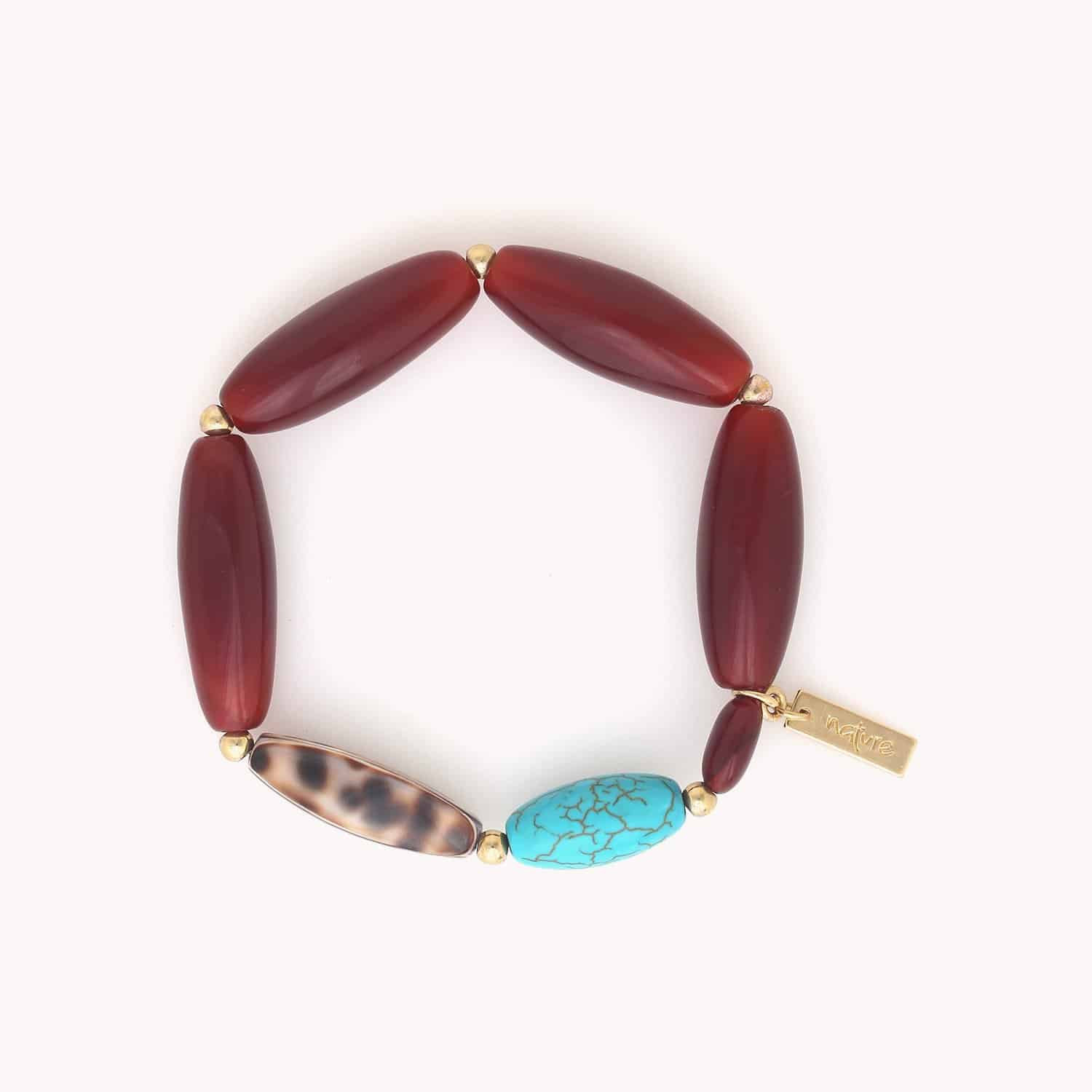 Détail perles agate ovale 13--44271 Nature Bijoux