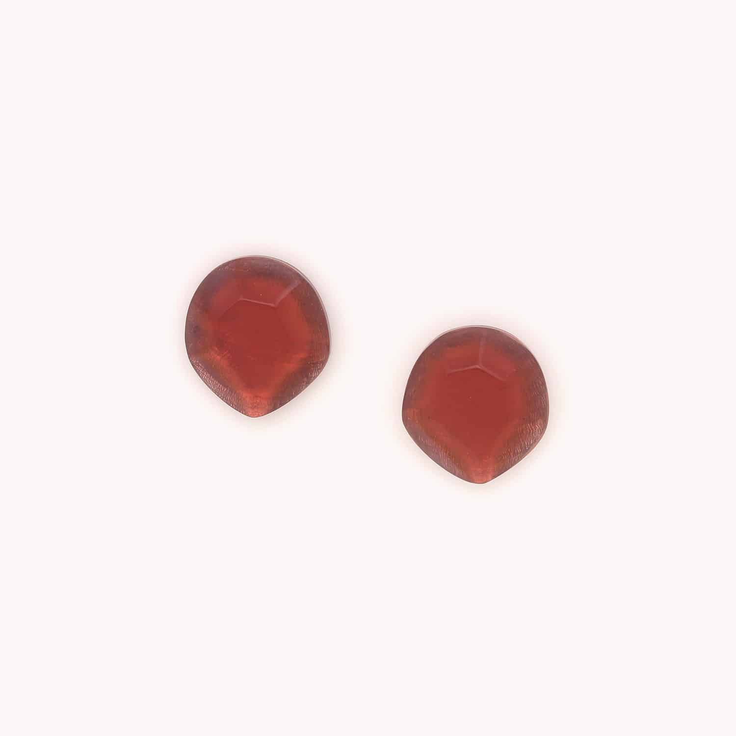 Boucles d'oreilles Izmir cornaline 12--90464 Nature Bijoux