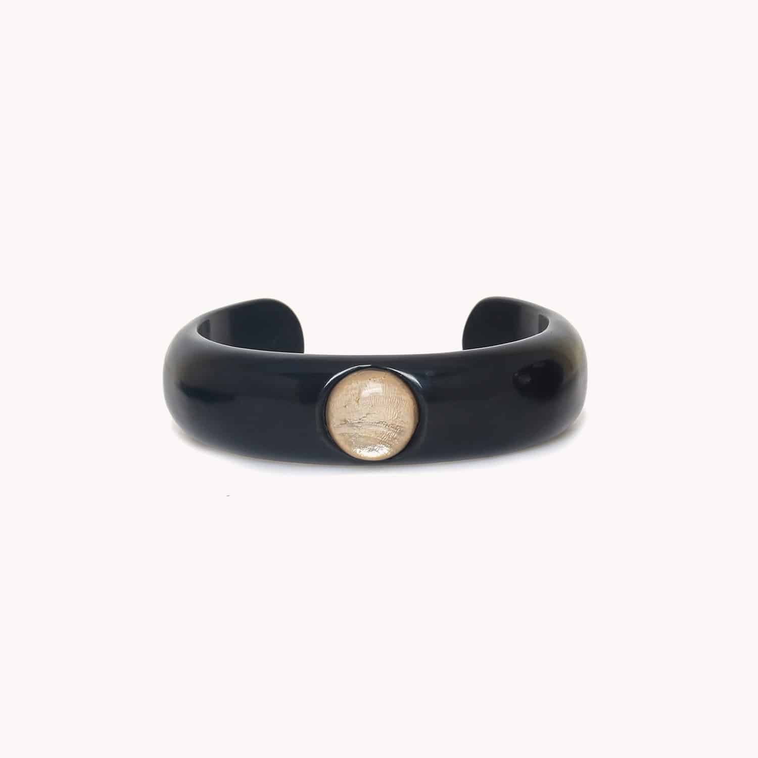 Bracelet Saint Honore corne noire 13--44436 Nature Bijoux