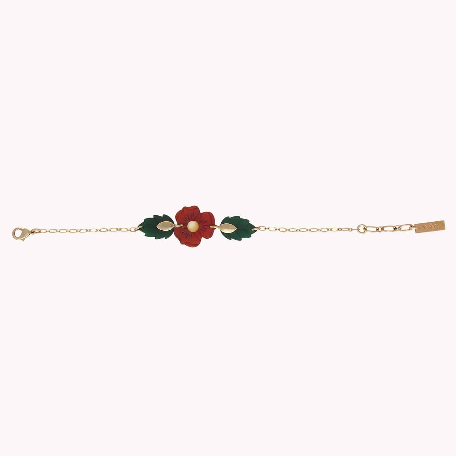 Détail nacre dorée bracelet ajustable 13--44571 Nature Bijoux