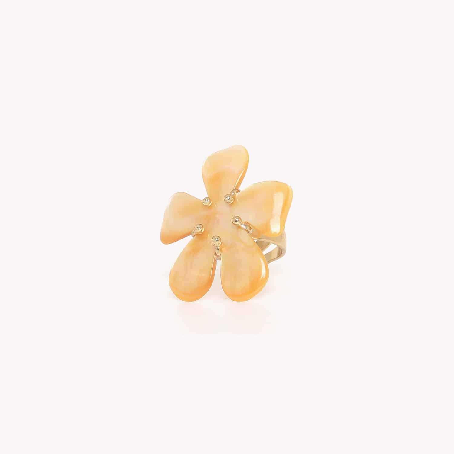 Bague Nature Bijoux Fioria nacre dorée 19--25935