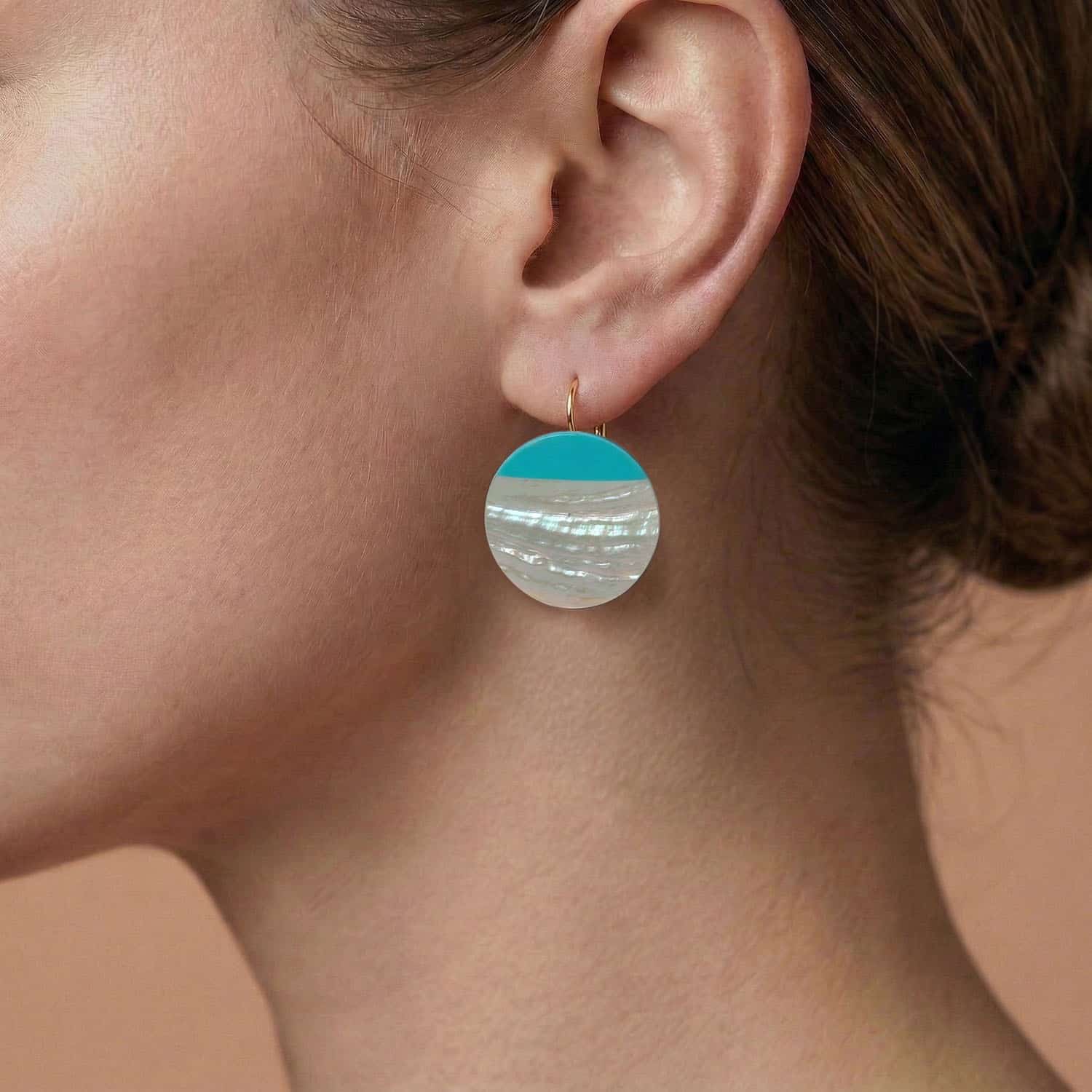 Détail matière Abalone Rose 12--90739 Nature Bijoux