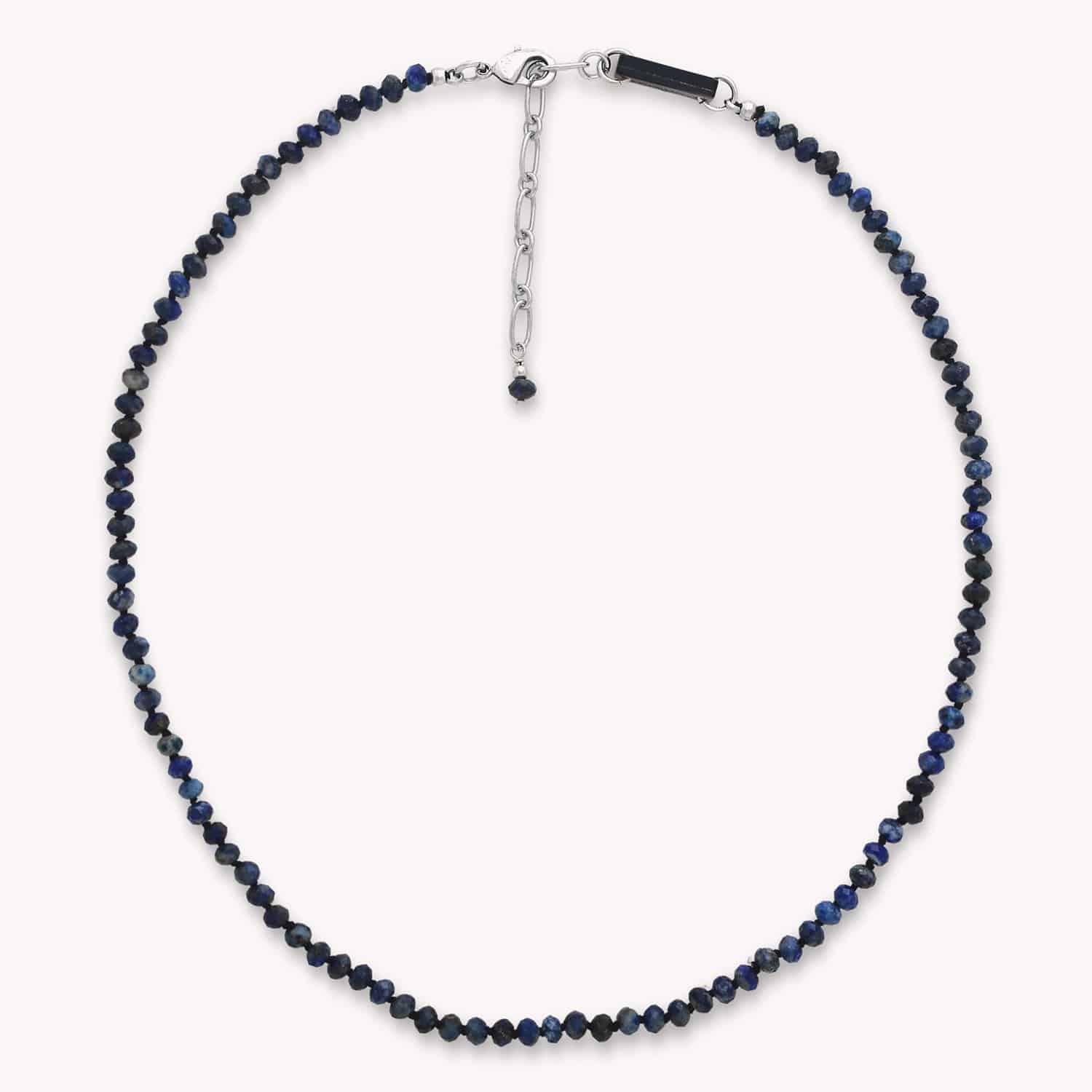 Collier Calypso lapis lazuli 15--43882 Nature Bijoux