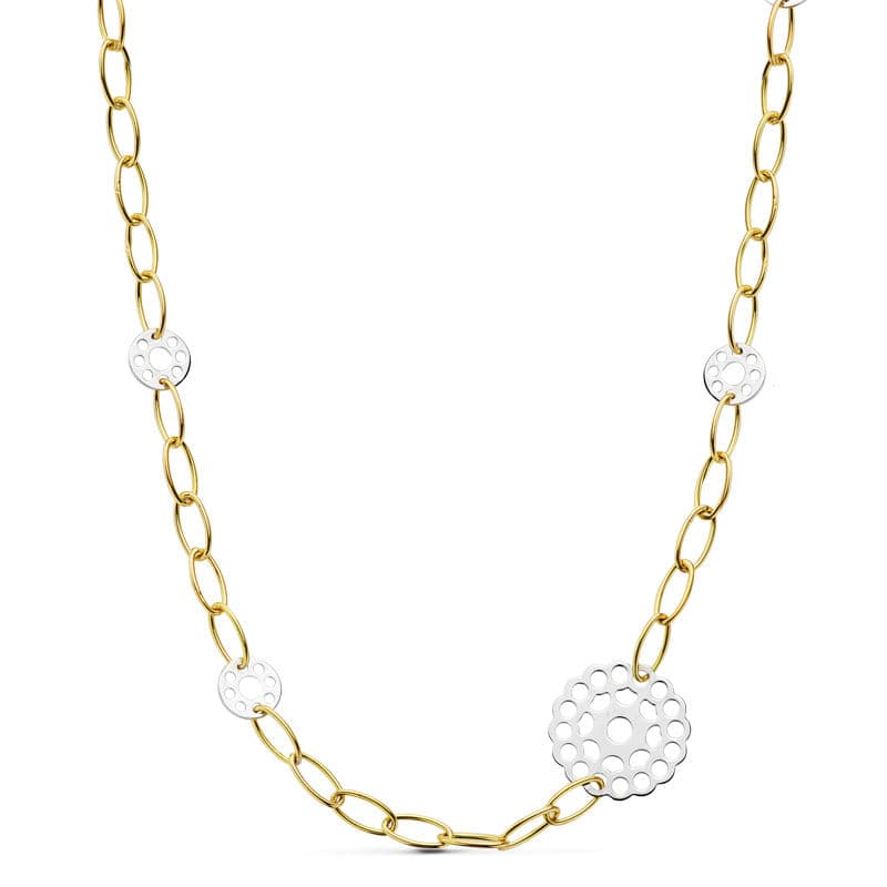 Colier Bicolor 18K 42CM