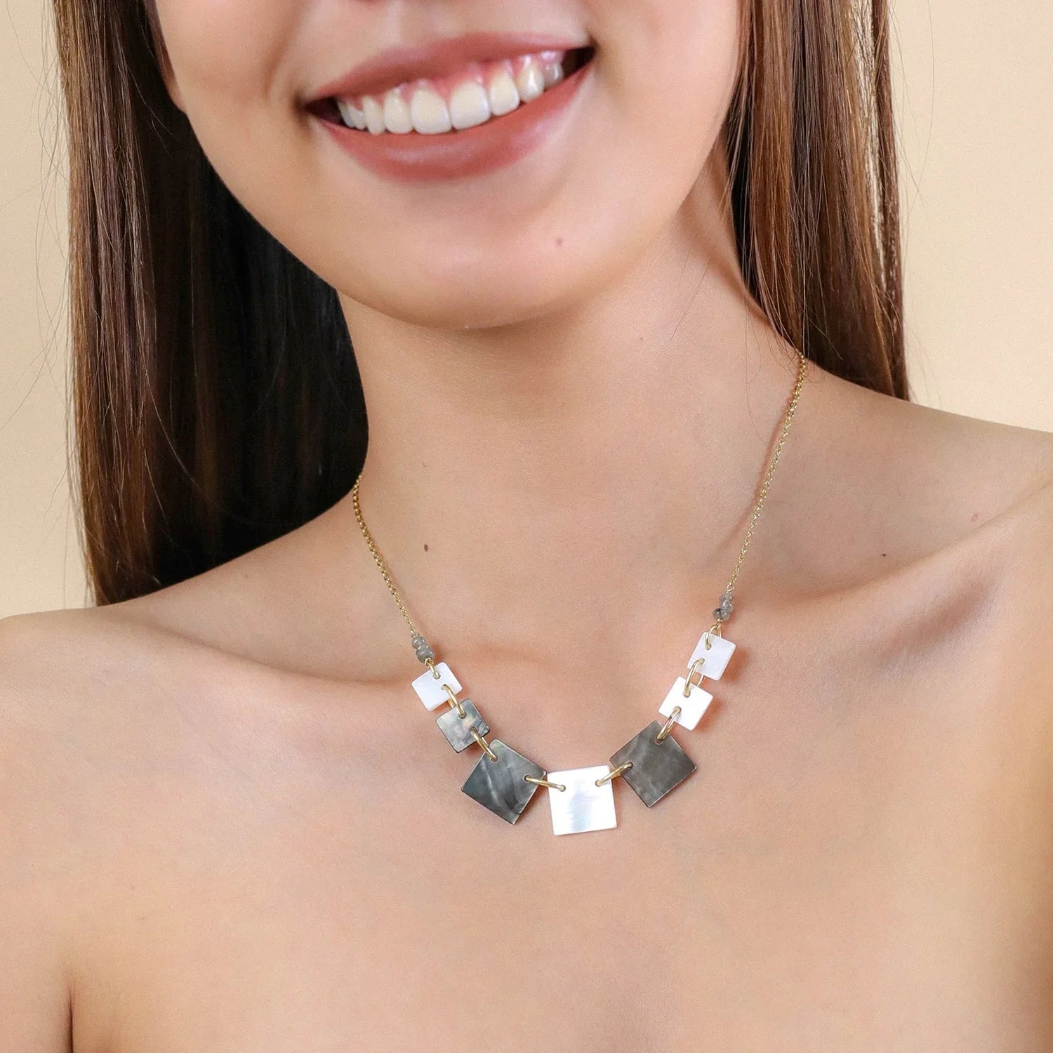 Capablanca - Perlmutt-Halskette - Nature Bijoux Ansicht 2