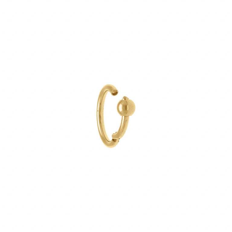 Piercing inel – Golden Steel | Vedere Azulin 2