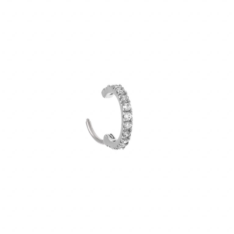 Ringpiercing – Zilverstaal | Azulin-weergave 2