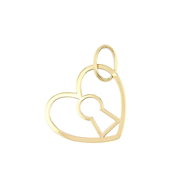 Pendentif en Or 18K Coeur