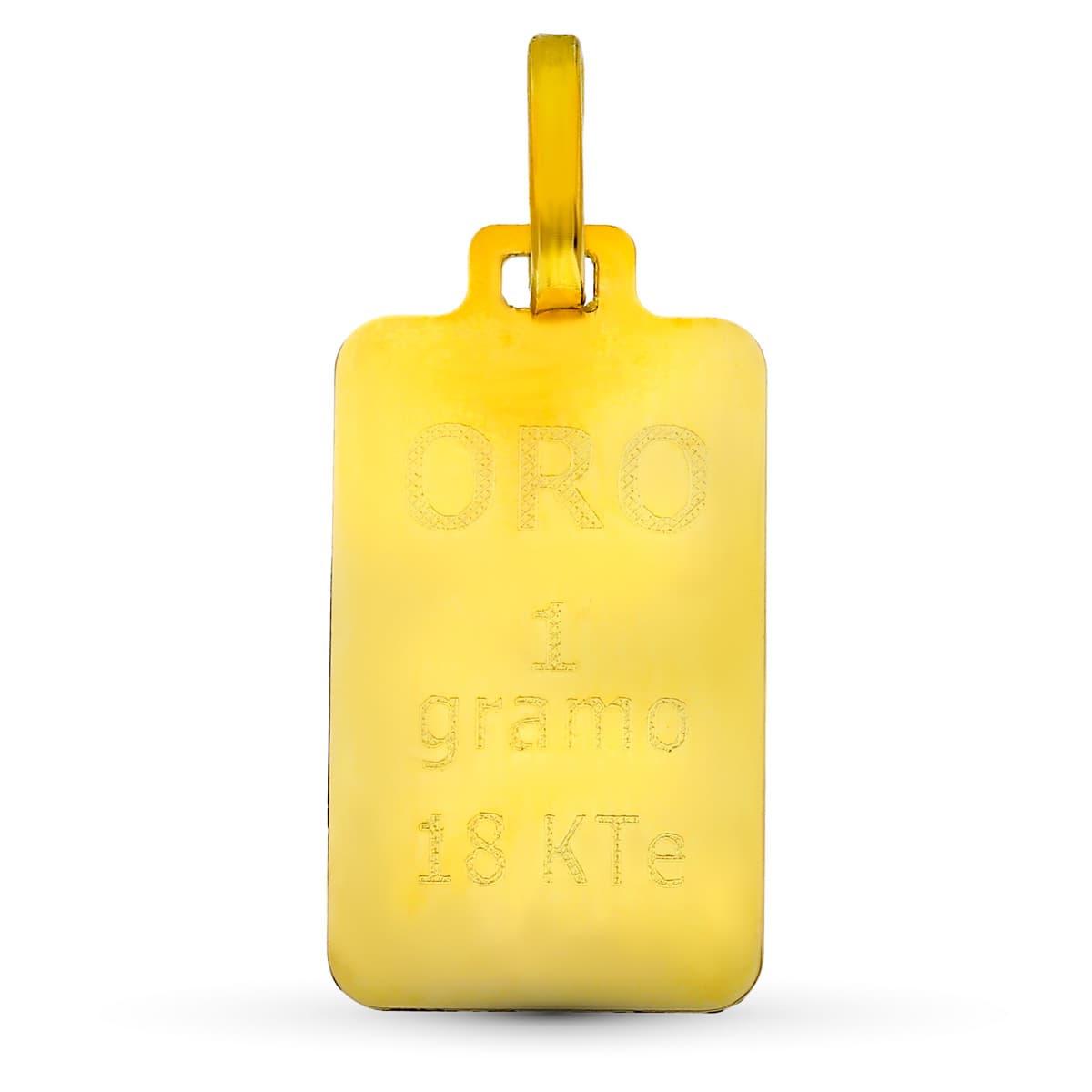 Pendentif Or Jaune 18K Lingot 1 Gramme