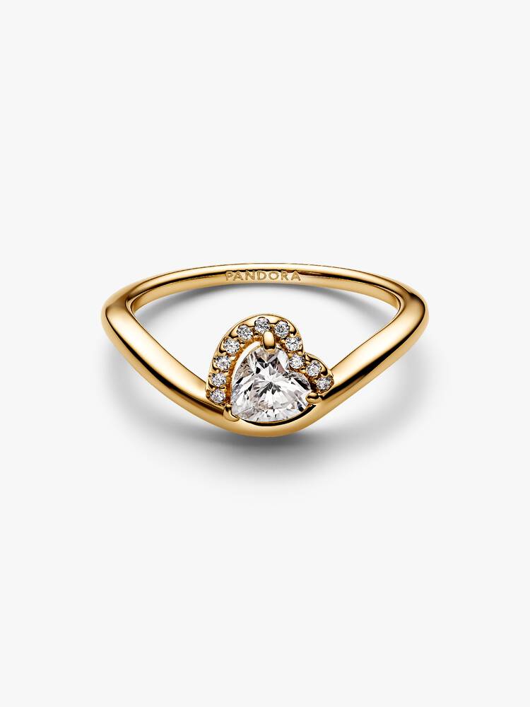 Ring Pandora - Wavy Heart | 163660C01