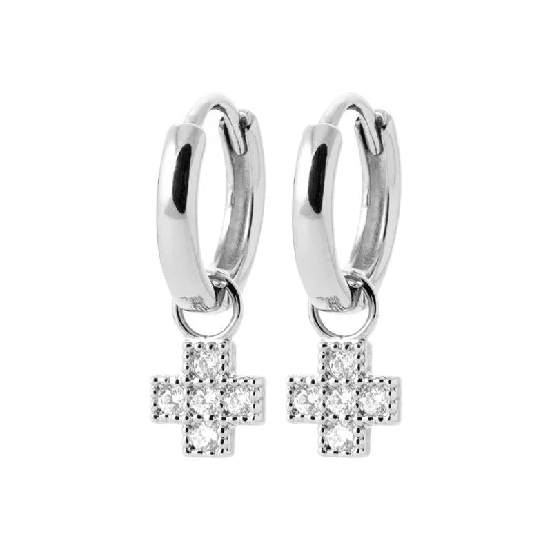 Charm - Cruce - Argint - Creoli