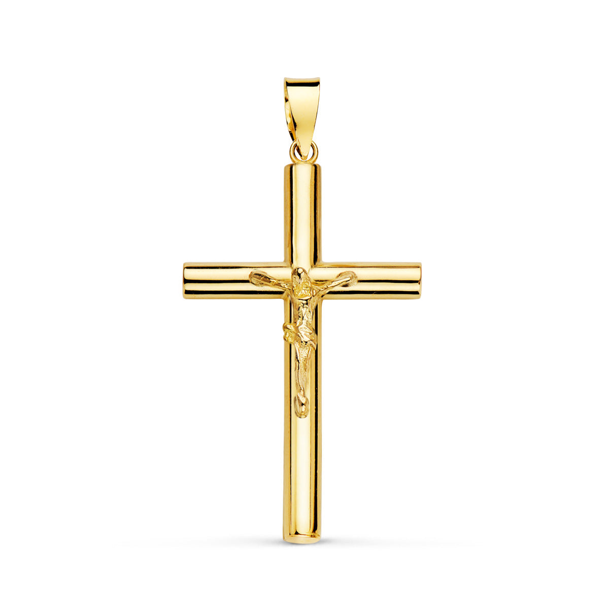 Cruce 18K cu Hristos 30 X 18 X 3 mm
