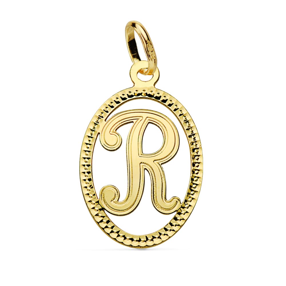 Initial Pendel 18K Initial R 21X14 mm