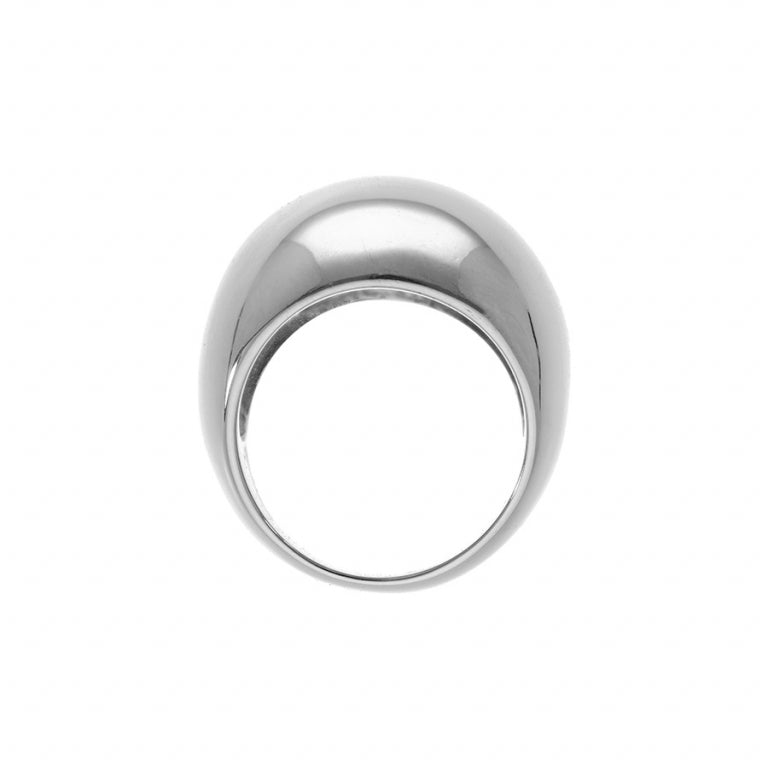 Grote gladde ronde stalen ring