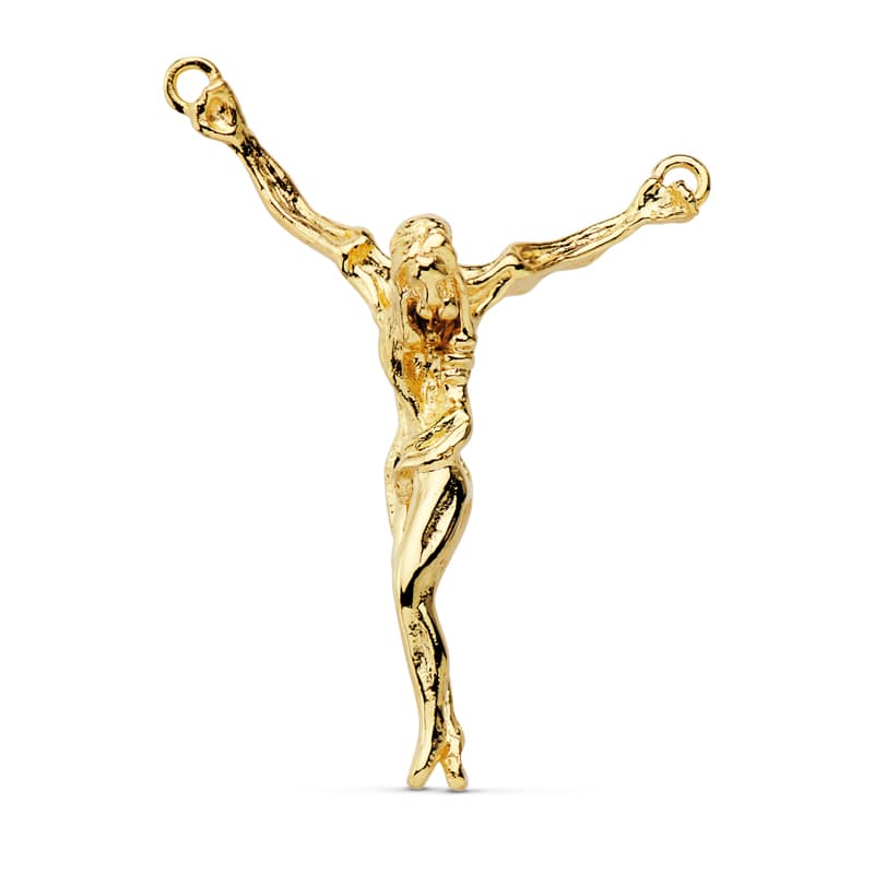 Or Jaune Christ Dali 18K 38X30 mm