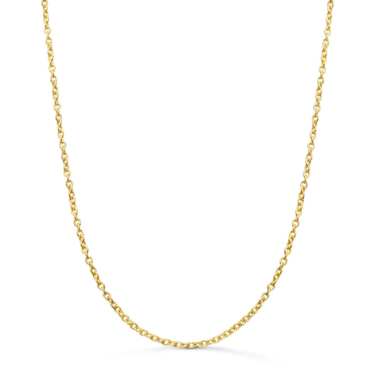 18K Chaine Forçat Massive 1.9 mm 50 Cm
