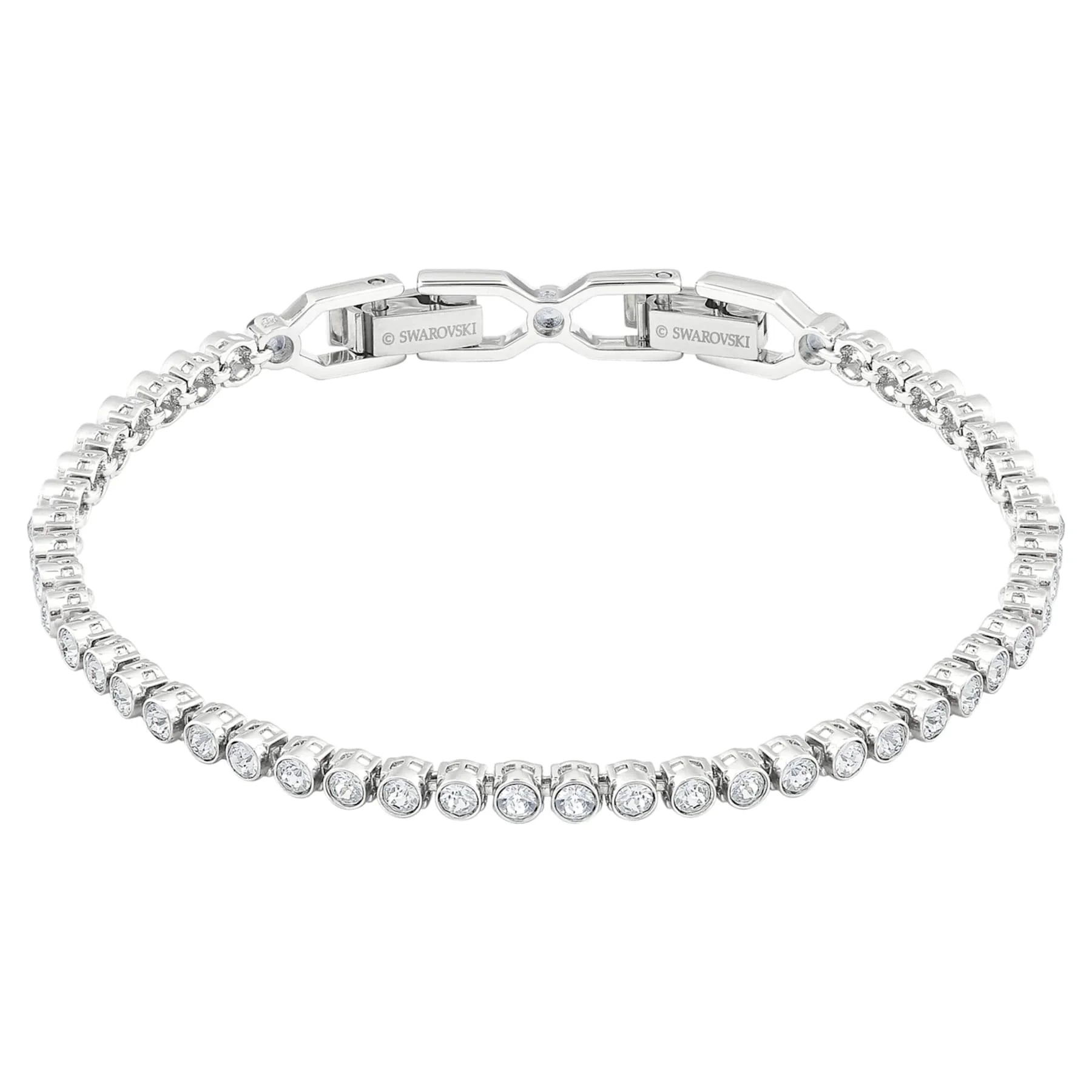 Imber – Weißes Silber – Armband – Swarovski