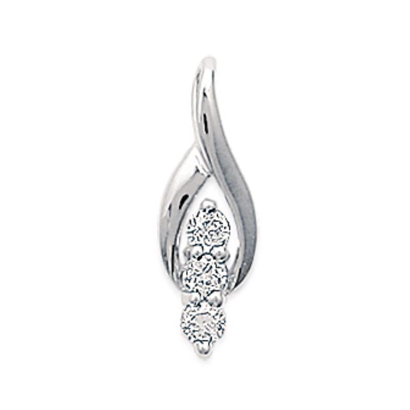 Ciondolo Fiamma – Argento | Azuline