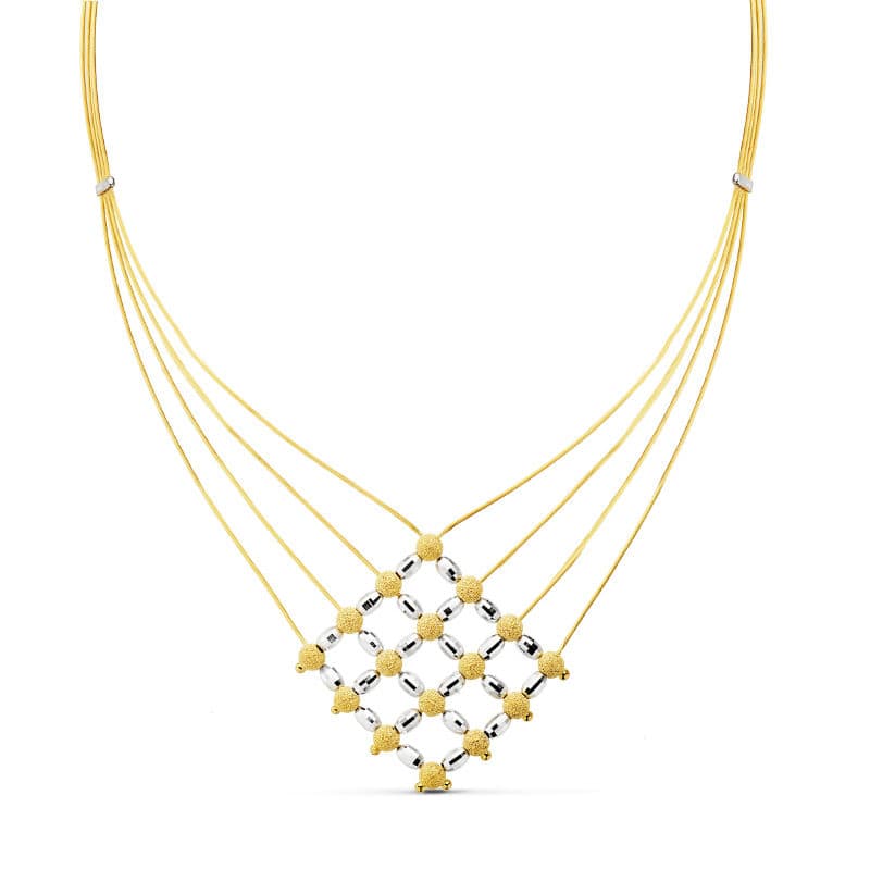 Collier Bicolore 18K 44CM