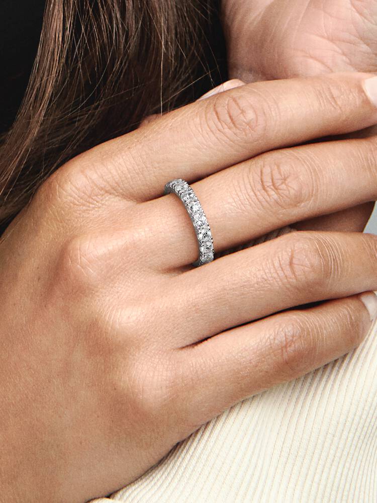 Pandora Ring - Sparkling Rank Eternity | 190050C01