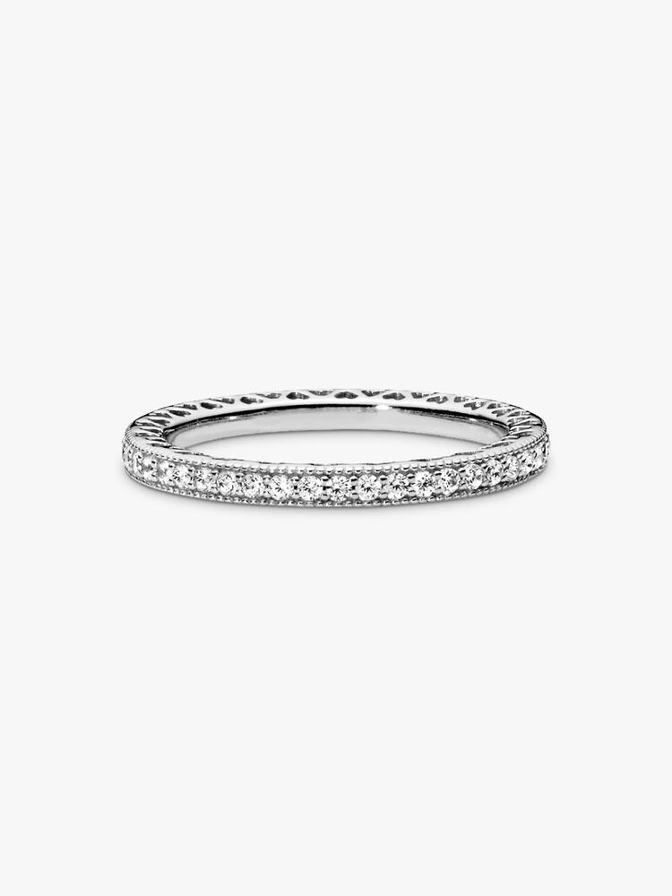Ring Pandora - Sparkle & Hearts | 190963CZ