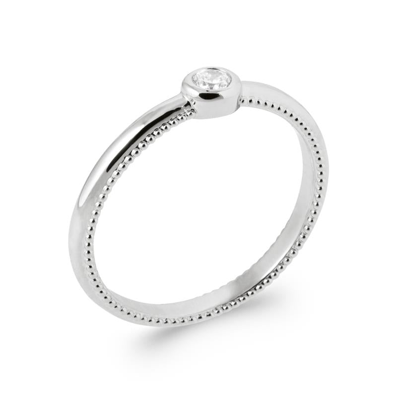 ソリティア リング – シルバー |アズリン