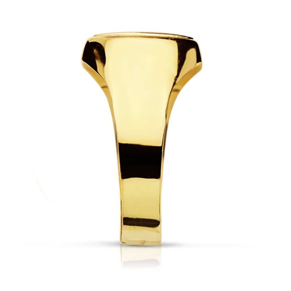 Herren-Ritter-Schuh aus 18-karätigem Gelbgold