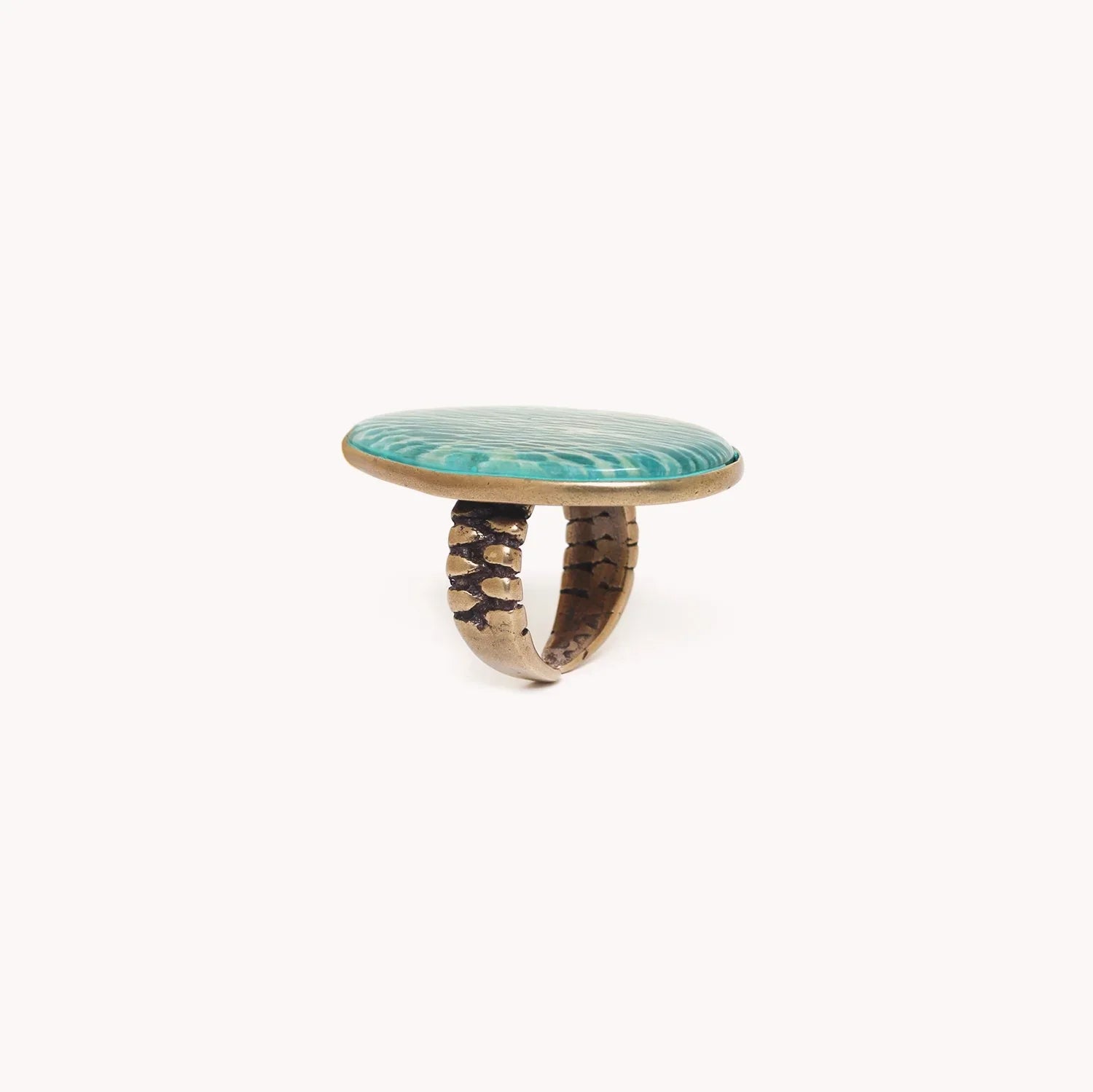 Linapacan - Bague Verte - Nature Bijoux vue 3