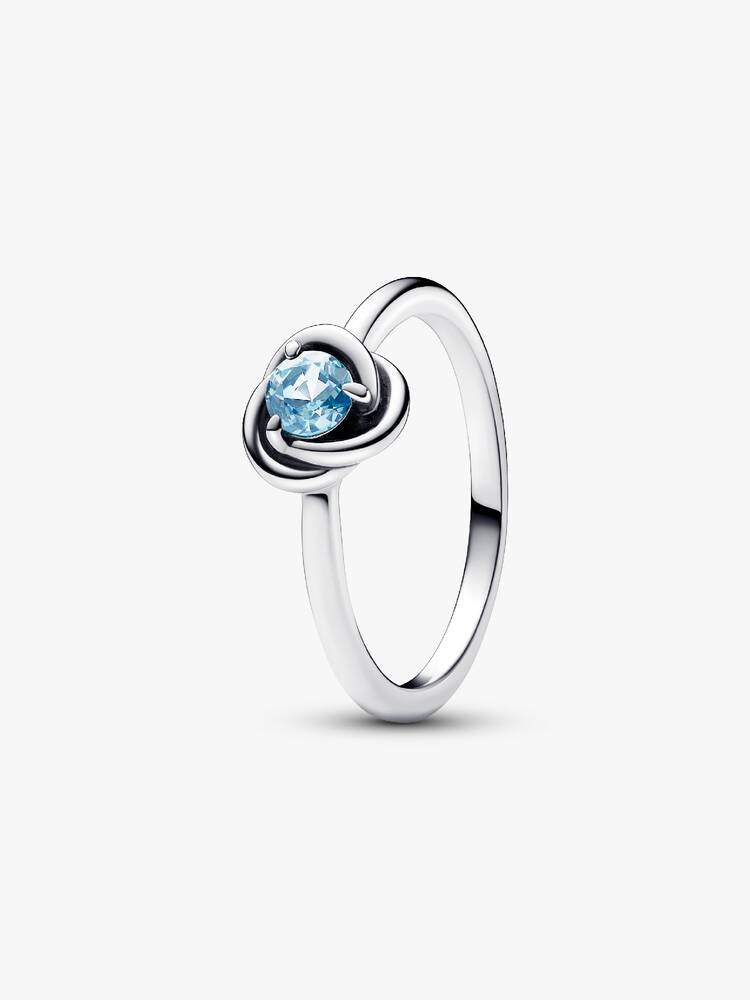 Prsten Pandora - Azure Blue Circles of Eternity | 192993C03