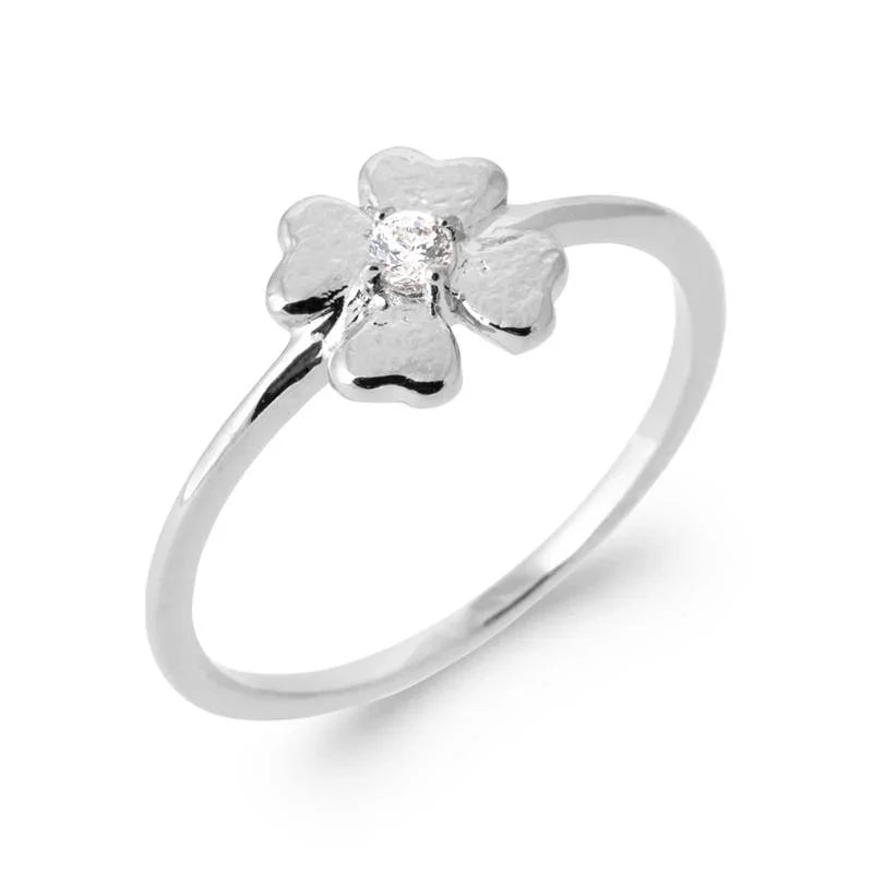 Anillo Flor – Plata | Azuline